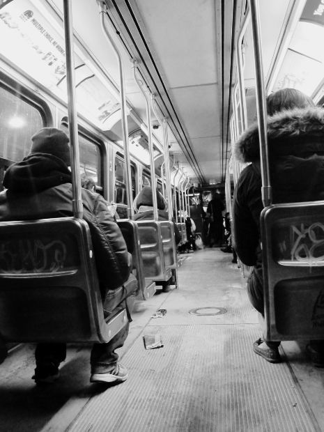 streetcar black and white