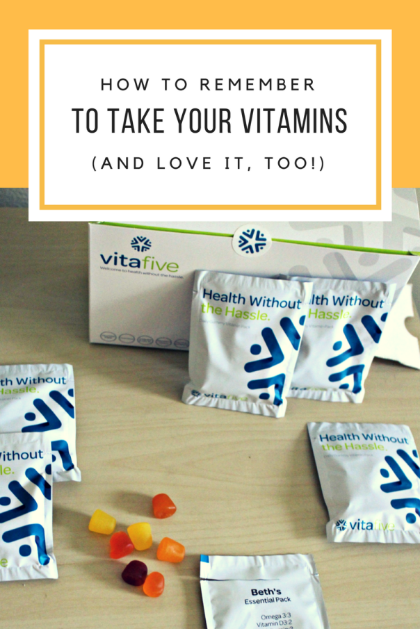 How to remember to take your vitamins vitafive